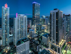 1101 Brickell Ave, Miami, FL - aerial  map view