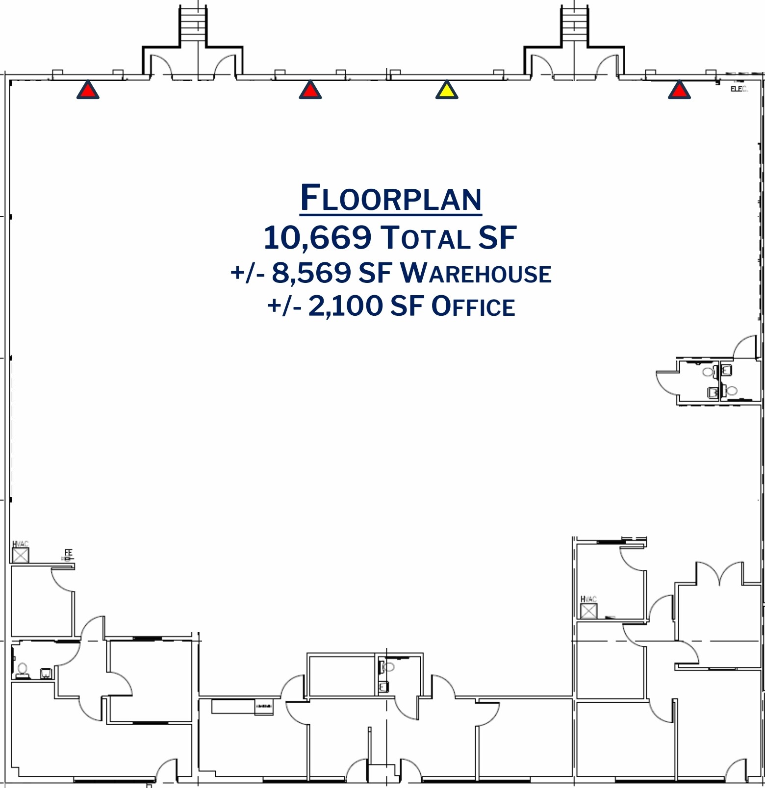 4629 36th St, Orlando, FL for lease Floor Plan- Image 1 of 7