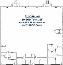 4629 36th St, Orlando, FL for lease Floor Plan- Image 1 of 7