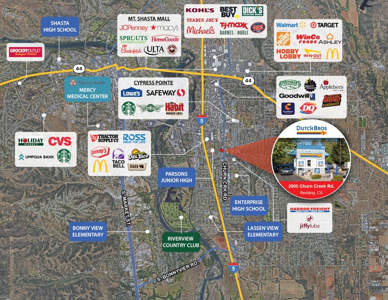 2900 Churn Creek Rd, Redding, CA for sale - Building Photo - Image 3 of 5