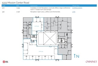 5333 Mission Center Rd, San Diego, CA for lease Floor Plan- Image 1 of 1