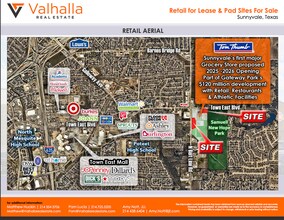 3134 N Belt Line Rd, Sunnyvale, TX - AERIAL map view