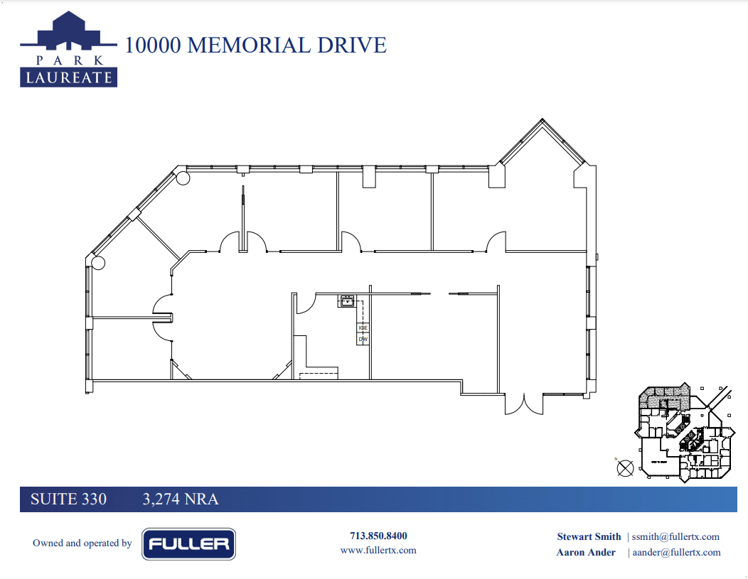 10000 Memorial Dr, Houston, TX for lease Floor Plan- Image 1 of 1