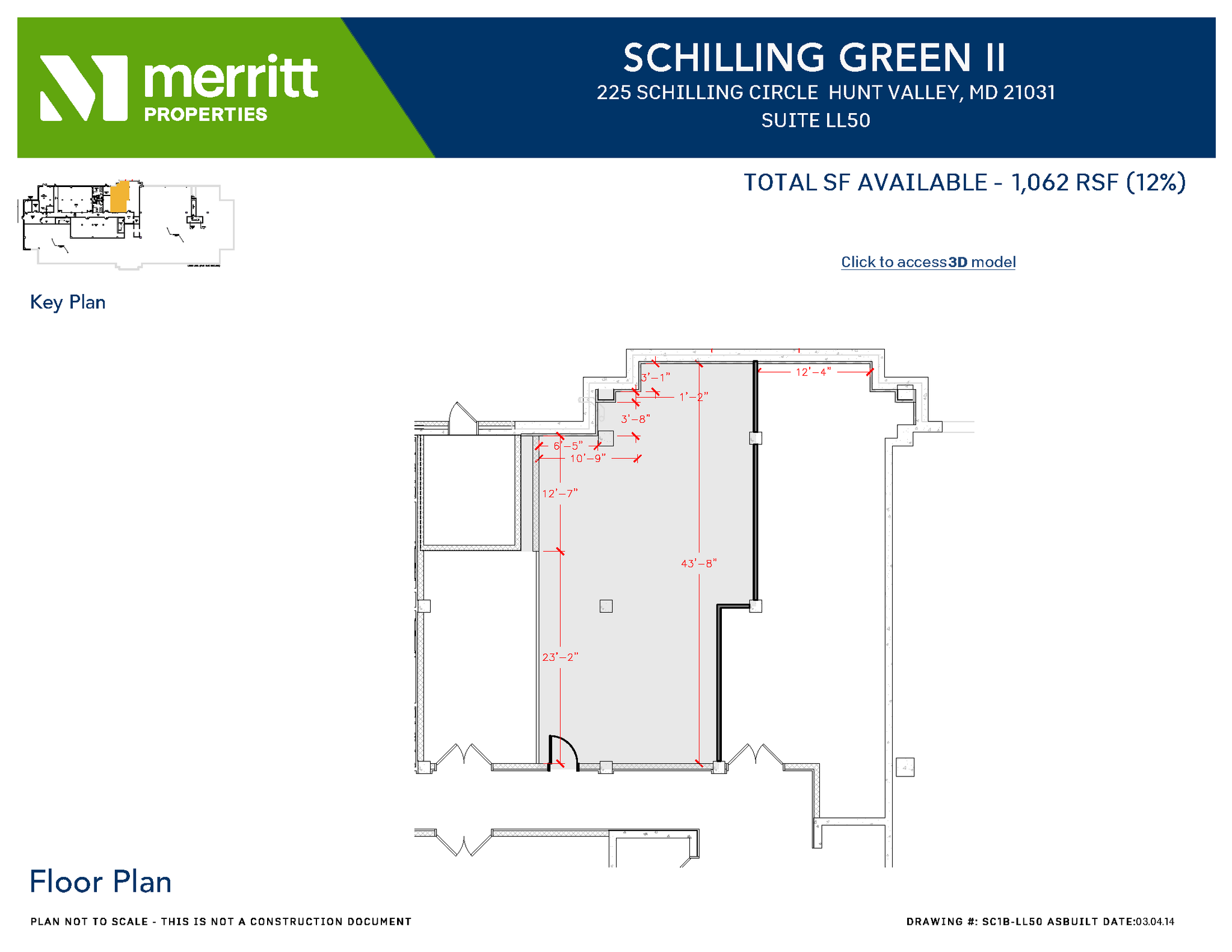 215 Schilling Cir, Hunt Valley, MD for lease Floor Plan- Image 1 of 1