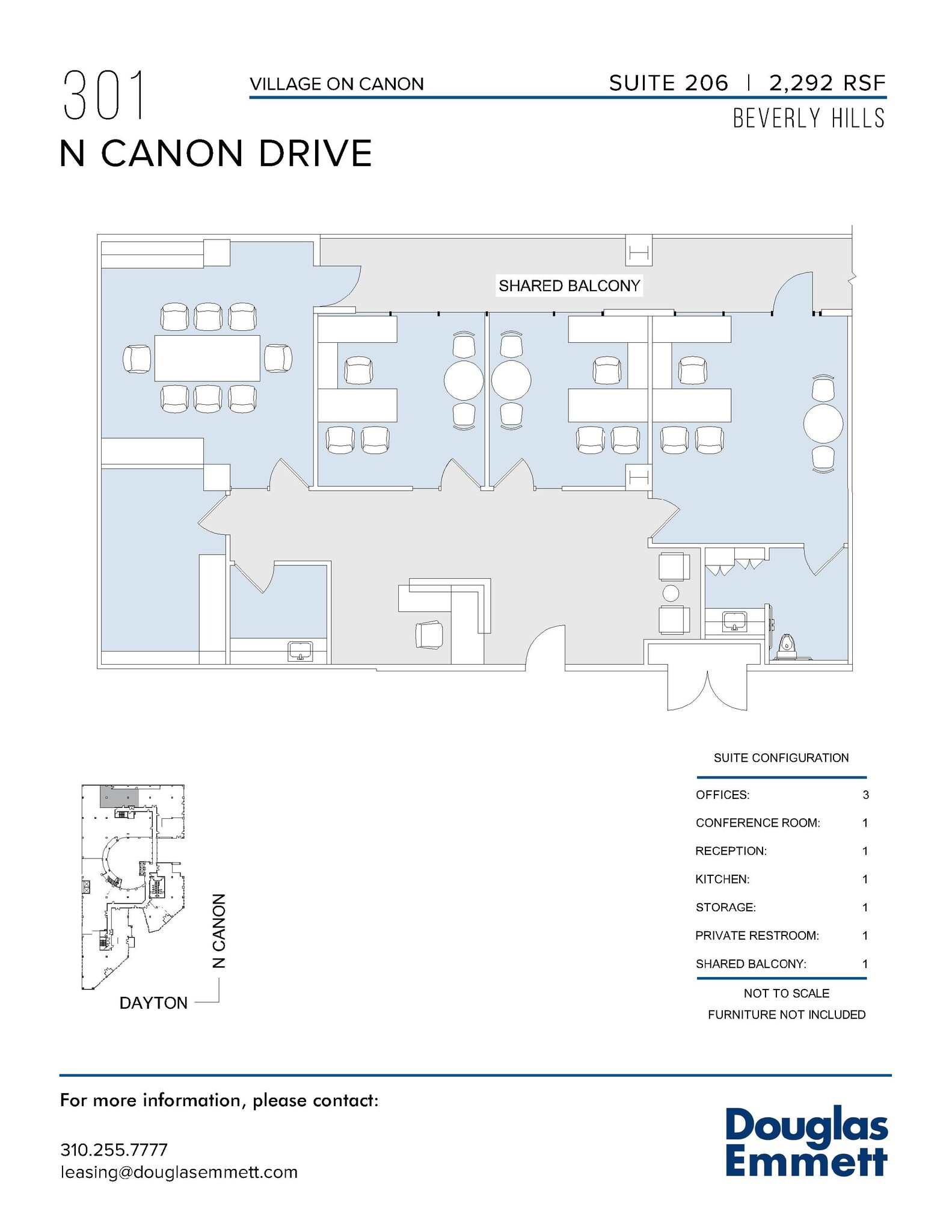 301-333 N Canon Dr, Beverly Hills, CA for lease Floor Plan- Image 1 of 1