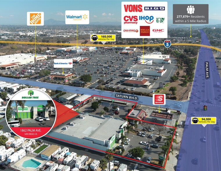 1862 Palm Ave, San Diego, CA for sale - Building Photo - Image 2 of 6