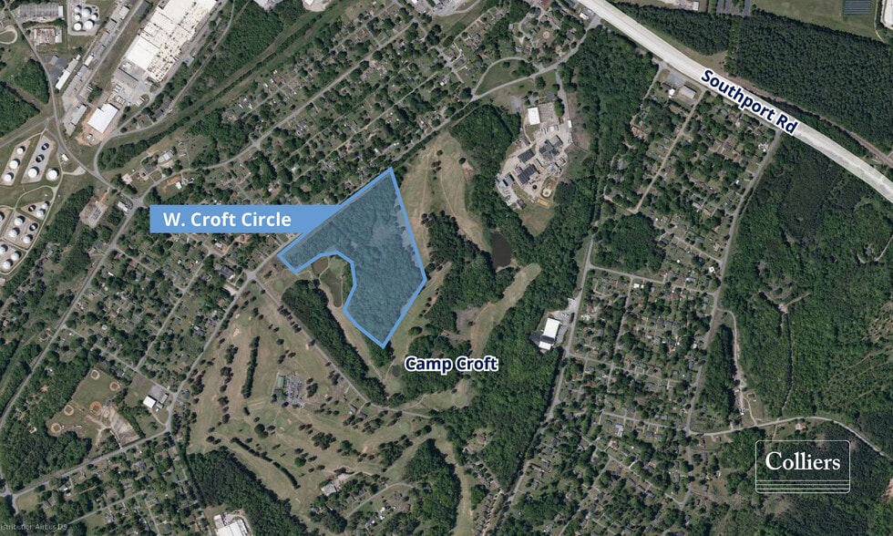 0 Croft Circle, Spartanburg, SC for sale - Aerial - Image 1 of 1