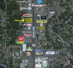 6659 US Hwy 19, New Port Richey, FL - aerial  map view