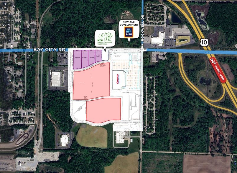 4600 Bay City Rd, Midland, MI for sale - Site Plan - Image 1 of 1