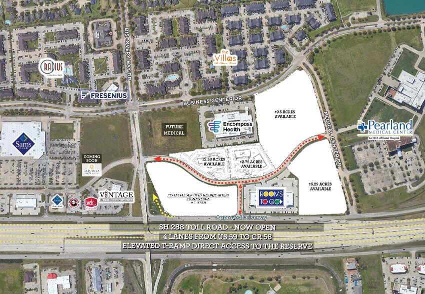 Highway 288, Pearland, TX for sale - Site Plan - Image 3 of 3