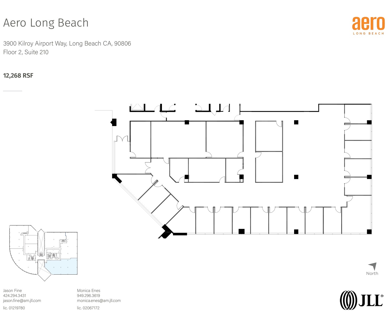 3900 Kilroy Airport Way, Long Beach, CA for lease Floor Plan- Image 1 of 1