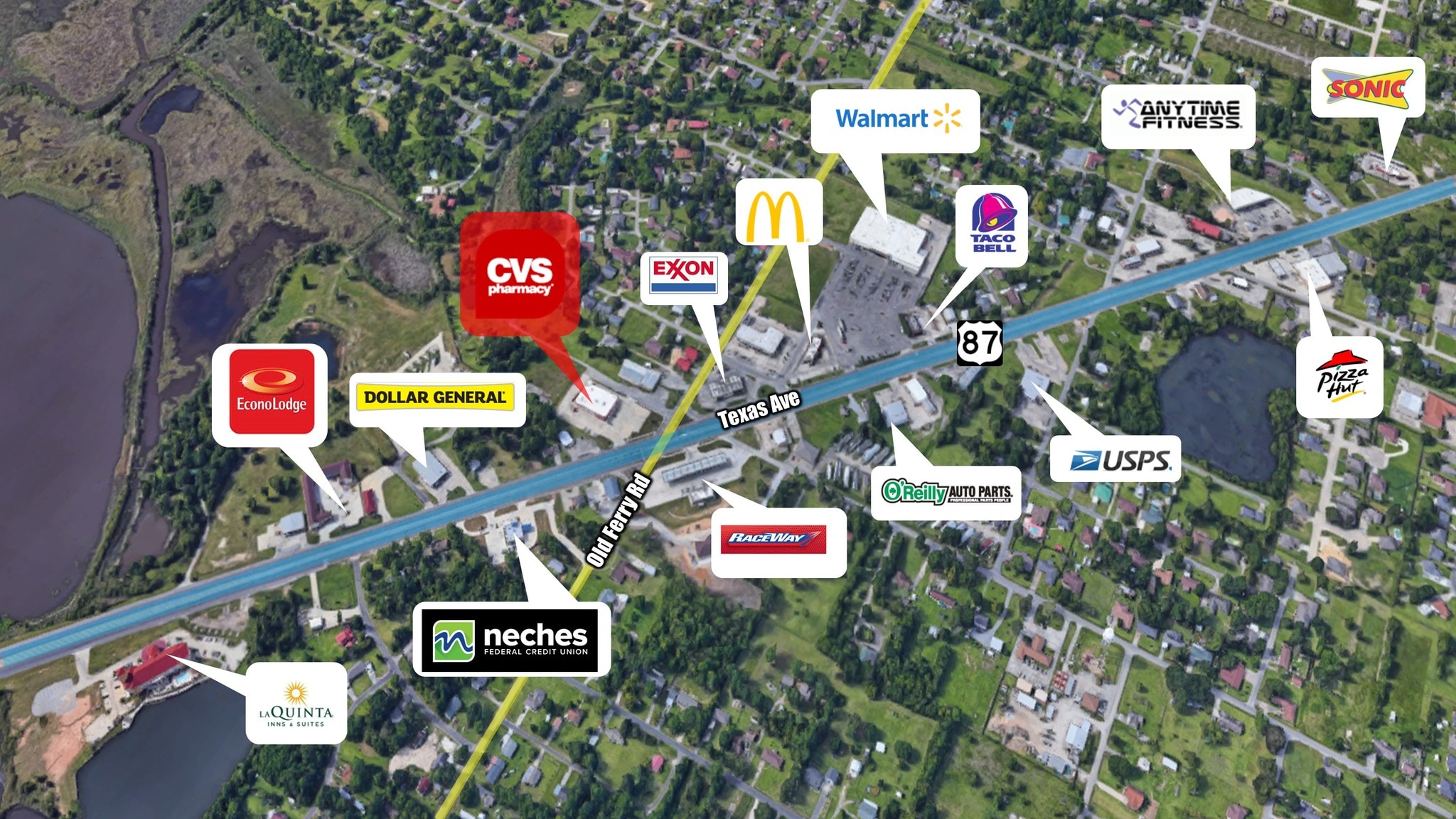 485 Texas Ave, Bridge City, TX 77611 (CVS Absolute NNN Lease