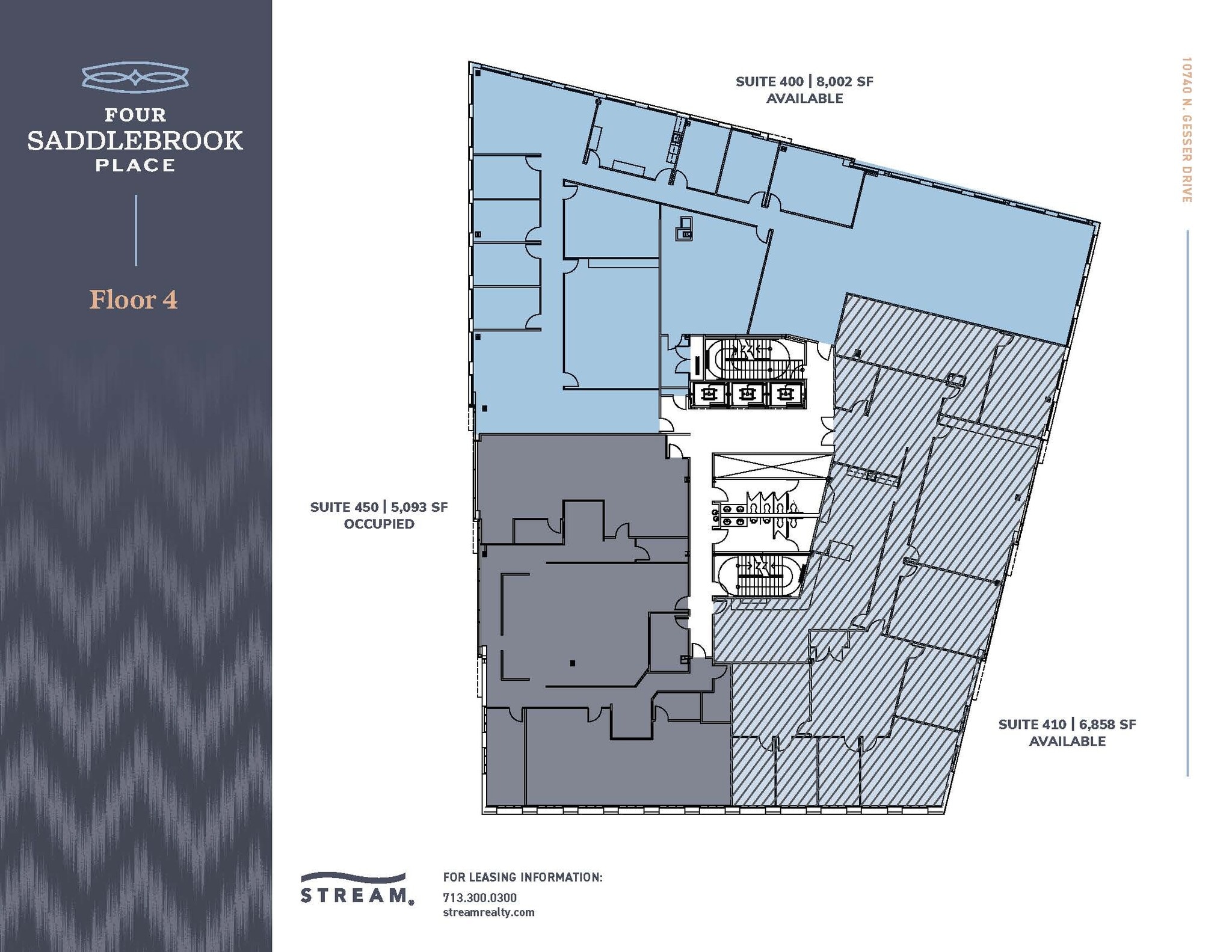 10740 N Gessner Dr, Houston, TX for lease Floor Plan- Image 1 of 1