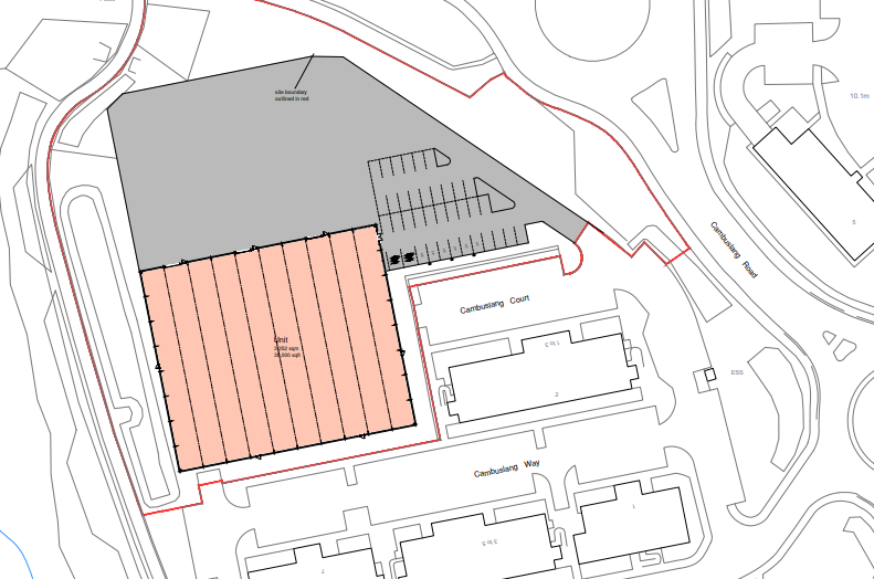 3 Cambuslang Ct, Glasgow for lease - Site Plan - Image 1 of 1