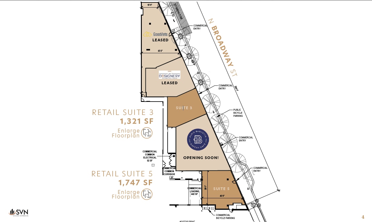 3460 N Broadway St, Chicago, IL for lease Floor Plan- Image 1 of 1