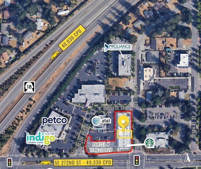 27116 167th Pl SE, Covington, WA for lease - Aerial - Image 2 of 3