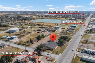 2602 N Texas Blvd, Weslaco, TX - aerial  map view - Image1