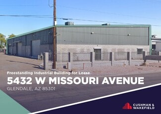 More details for 5432 W Missouri Ave, Glendale, AZ - Industrial for Lease