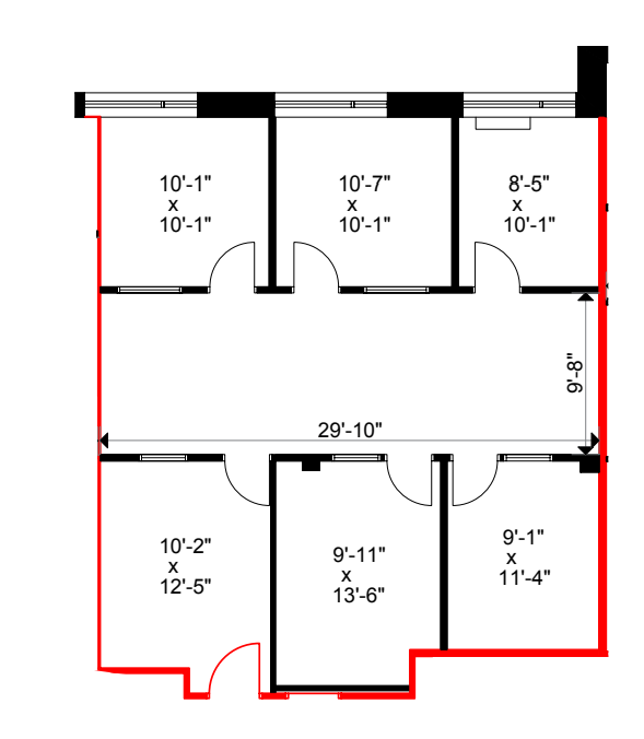 181 Eglinton Ave E, Toronto, ON for lease Floor Plan- Image 1 of 1