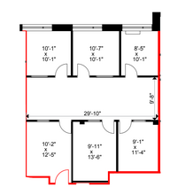 181 Eglinton Ave E, Toronto, ON for lease Floor Plan- Image 1 of 1