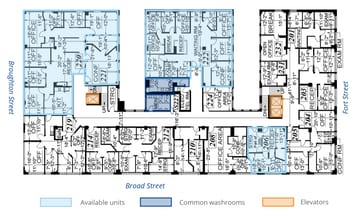 645 Fort St, Victoria, BC for lease Floor Plan- Image 1 of 1
