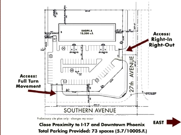 2710 W Southern Ave, Phoenix, AZ for lease - Building Photo - Image 2 of 8