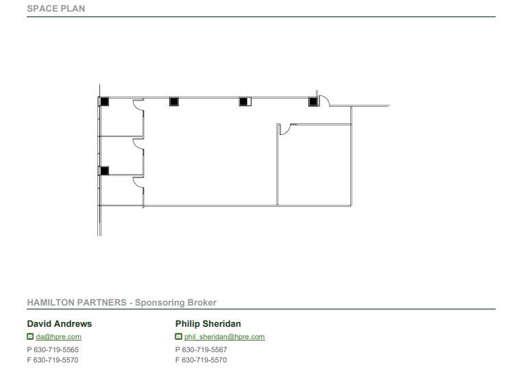 1901 Butterfield Rd, Downers Grove, IL for lease Floor Plan- Image 1 of 1