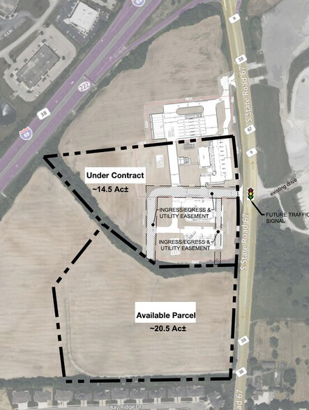 SR 67 & I-69 Hwy, Anderson, IN for sale - Site Plan - Image 1 of 1