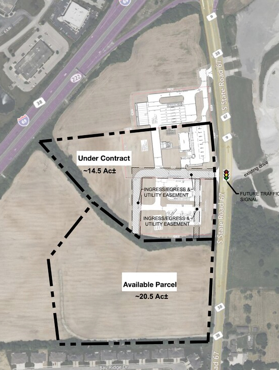 SR 67 & I-69 Hwy, Anderson, IN for sale Site Plan- Image 1 of 2