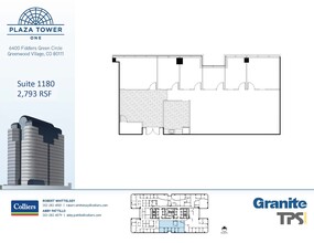 6400 S Fiddlers Green Cir, Greenwood Village, CO for lease Floor Plan- Image 1 of 2