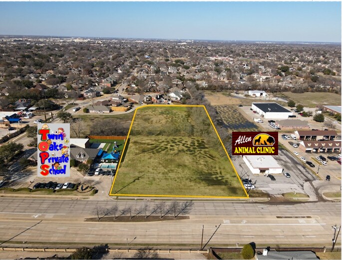 1009 E Main St, Allen, TX for sale - Aerial - Image 1 of 1