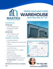 1840-1862 NW 29th St, Oakland Park, FL for lease Interior Photo- Image 2 of 2