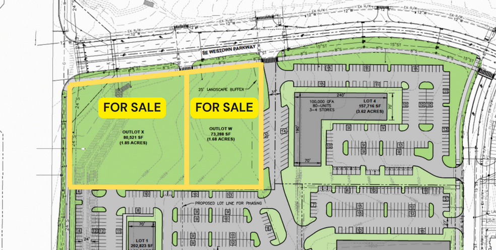 1119 Westown Parkway, Waukee, IA for sale - Site Plan - Image 3 of 6