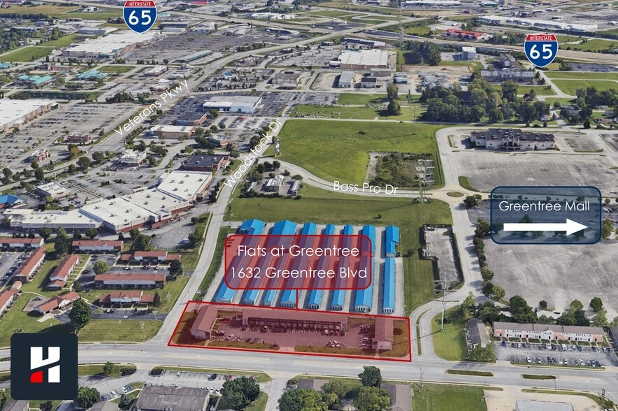 1630-1634 Greentree Blvd, Clarksville, IN for sale - Building Photo - Image 1 of 17