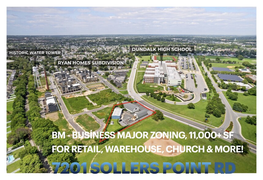 7201 Sollers Point Rd, Dundalk, MD for sale - Building Photo - Image 1 of 31