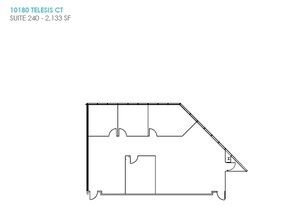 10188 Telesis Ct, San Diego, CA for lease Floor Plan- Image 1 of 6