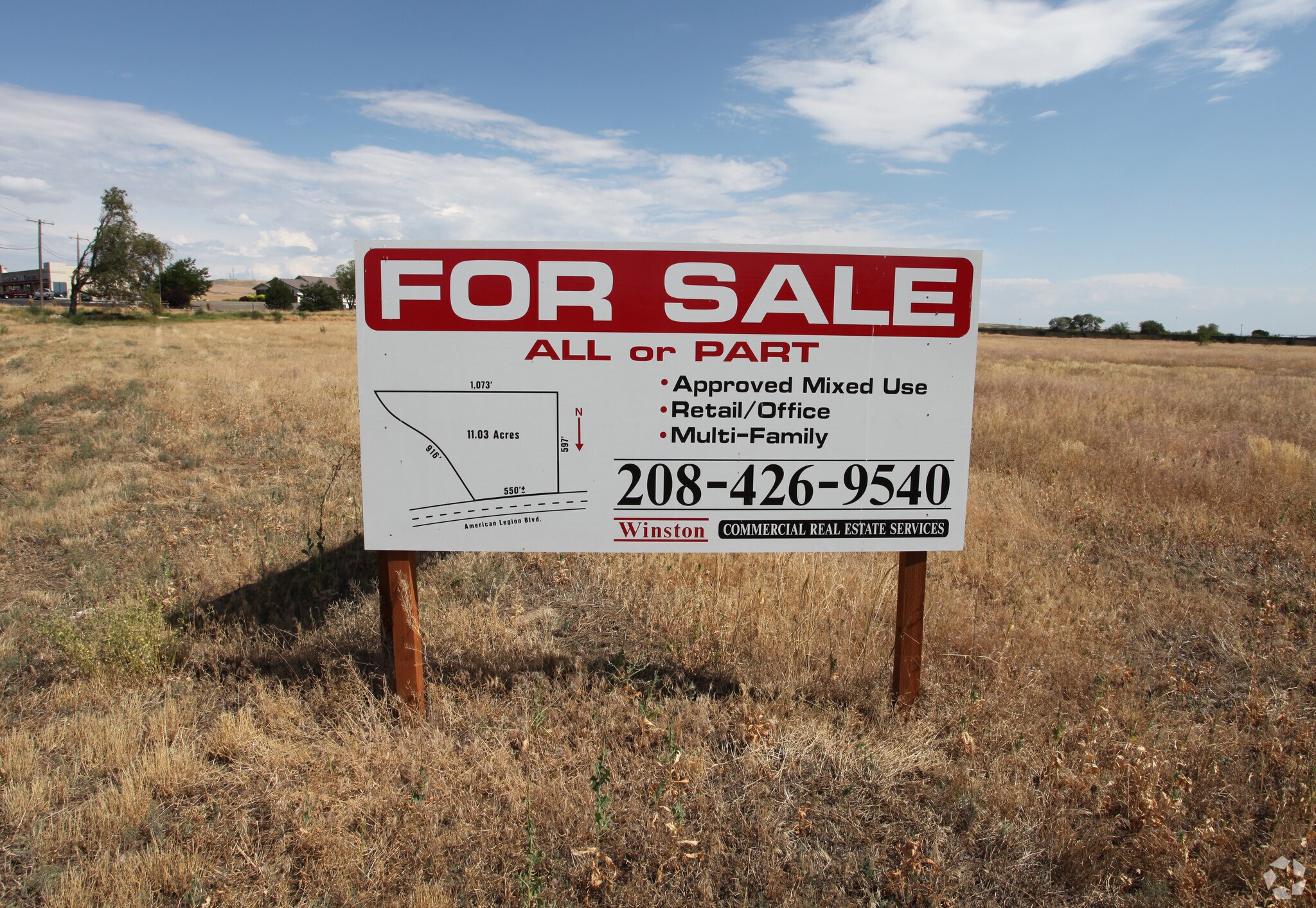 American Legion Blvd, Mountain Home, ID for sale Primary Photo- Image 1 of 1
