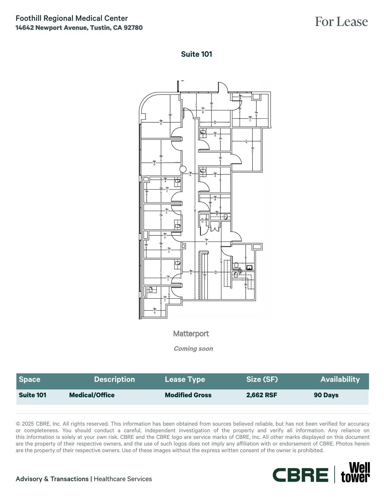 14642 Newport Ave, Tustin, CA for lease Floor Plan- Image 1 of 1