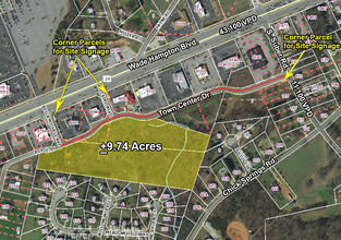 Town Center Dr, Taylors, SC - AERIAL  map view - Image1