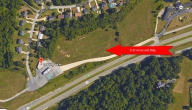 1004 Ball Park Rd, Thomasville, NC - AERIAL  map view - Image1