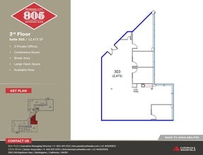 805 Veterans Blvd, Redwood City, CA for lease Floor Plan- Image 1 of 1
