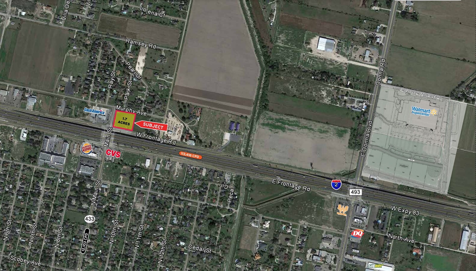 Main Ave, Donna, TX for sale Primary Photo- Image 1 of 1