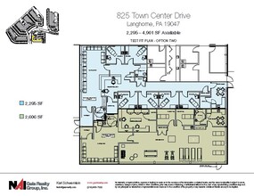 800 Town Center Dr, Langhorne, PA for lease Floor Plan- Image 1 of 1