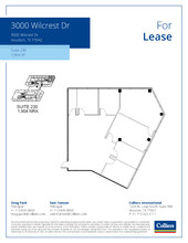 3000 Wilcrest Dr, Houston, TX for lease Floor Plan- Image 1 of 1