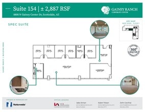 8800 N Gainey Center Dr, Scottsdale, AZ for lease Floor Plan- Image 1 of 1