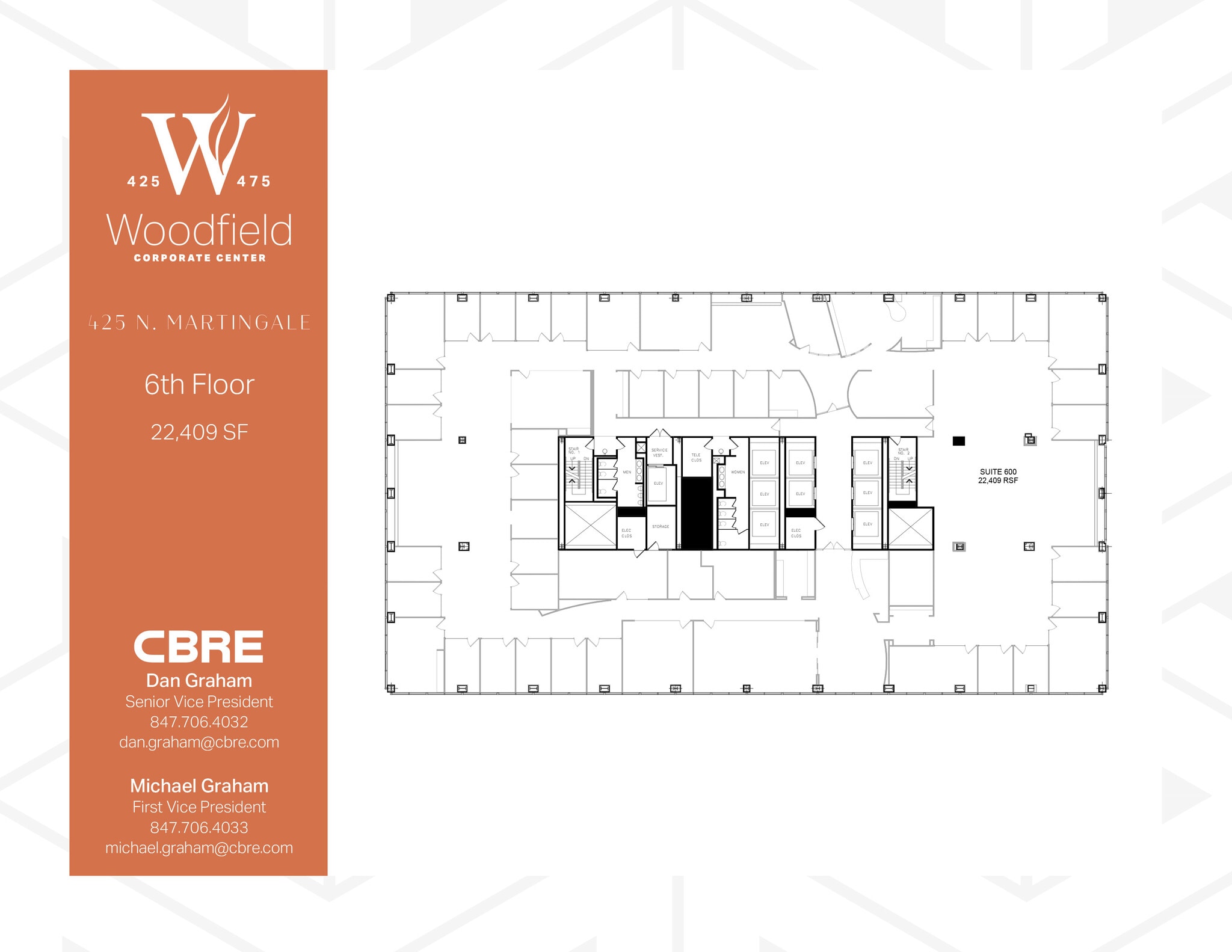 425 N Martingale Rd, Schaumburg, IL for lease Floor Plan- Image 1 of 1
