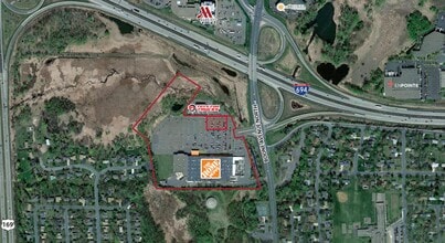 6701 - 6741 Boone Ave N, Brooklyn Park, MN - AERIAL map view