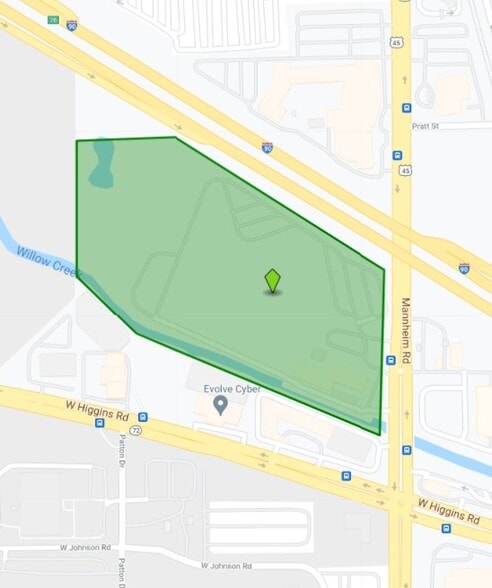 6600 N Mannheim Rd, Rosemont, IL for sale - Plat Map - Image 2 of 2