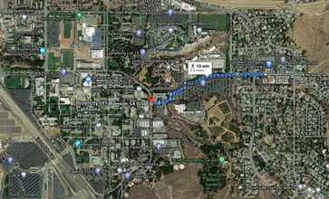 191 W Big Springs Rd, Riverside, CA - AERIAL map view - Image1