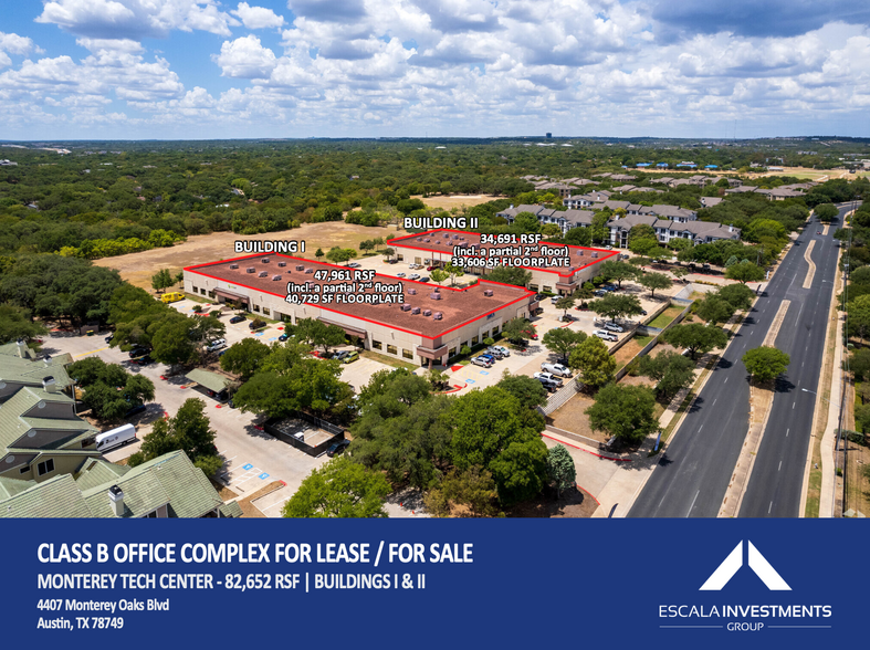 4407 Monterey Oaks Blvd, Austin, TX for lease - Building Photo - Image 2 of 36